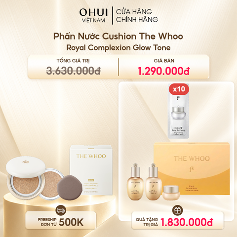 Phấn Nước Cushion The Whoo Royal Complexion Glow