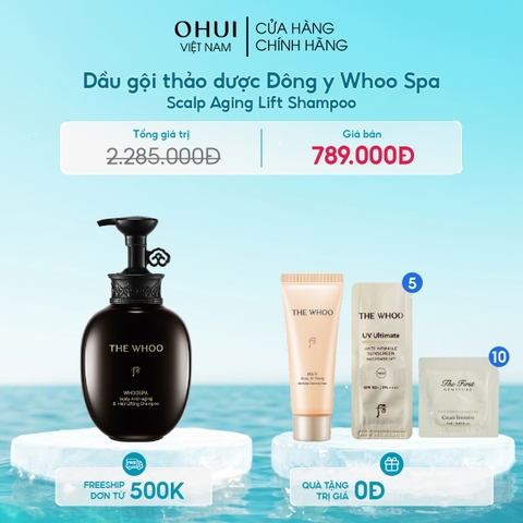 Dầu gội thảo dược Đông y Whoo Spa Scalp Aging Lift Shampoo