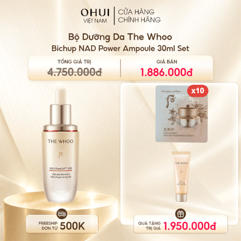 Tinh Chất The Whoo Bichup NAD Power Ampoule 30ml