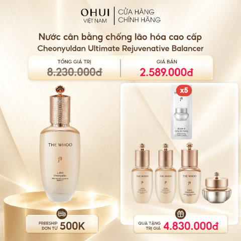 Nước cân bằng chống lão hóa cao cấp Cheonyuldan Ultimate Rejuvenative Balancer