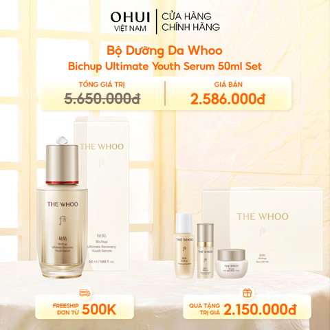 Tinh chất tự sinh Whoo Bichup Ultimate Recovery Youth Serum thế hệ 4