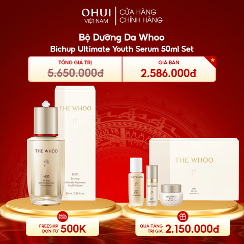 Tinh chất tự sinh Whoo Bichup Ultimate Recovery Youth Serum thế hệ 4