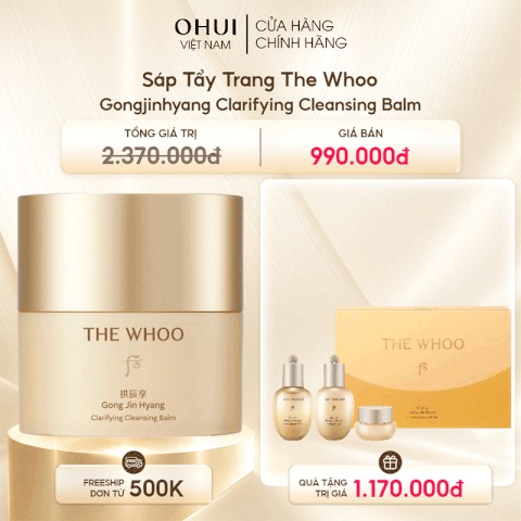 Sáp Tẩy Trang The Whoo Gongjinhyang Clarifying Cleansing Balm