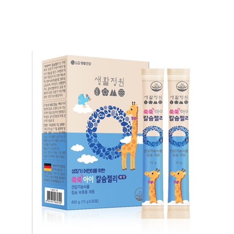 Thực phẩm chức năng Thạch Canxi Cho Trẻ Em Kid Calcium Jelly LG Hàn Quốc