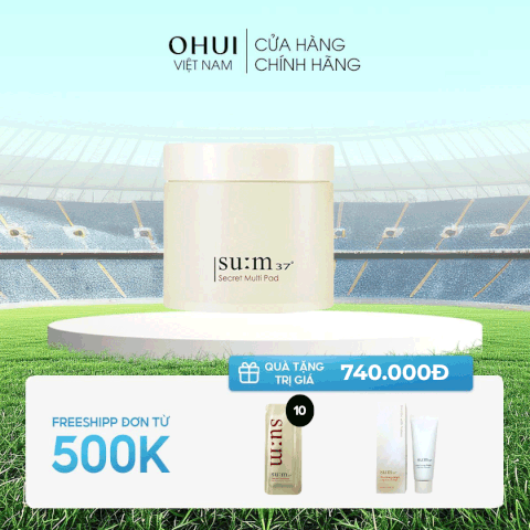 Bông tẩy trang dưỡng chất Su:m37 Secret Multi Pad