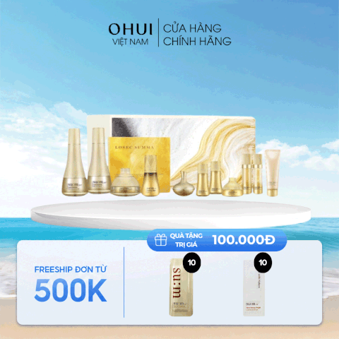 Bộ sản phẩm tái sinh da chống lão hóa Sum37 Losec Summa Elixir Special Set
