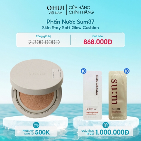 Phấn Nước Sum37 Skin Stay Soft Glow Cushion