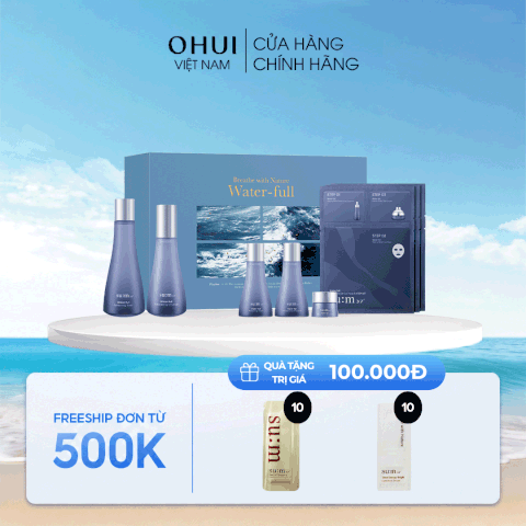 Bộ Dưỡng Da Sum37 Water-full 2pcs Special Set