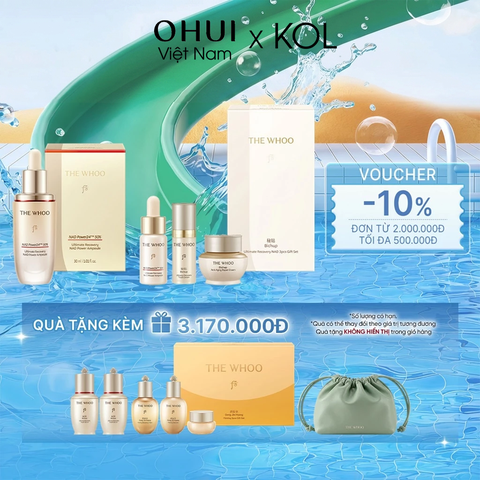 [KOL x OHUI] Bộ Dưỡng Da The Whoo Bichup NAD Power Ampoule 30ml Set
