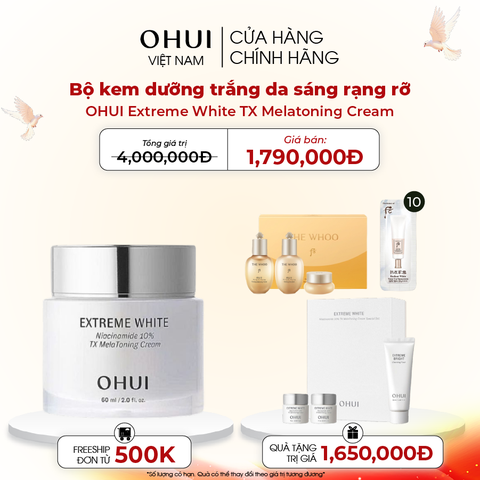 Bộ Dưỡng Da Ohui Extreme White MelaToning Cream Special Set