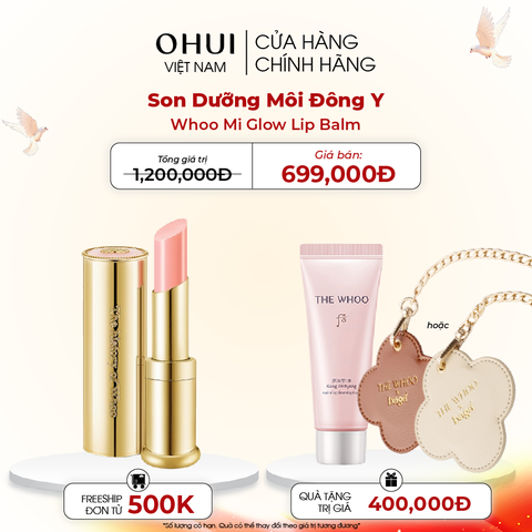 Son Dưỡng Môi Đông Y Whoo Mi Glow Lip Balm