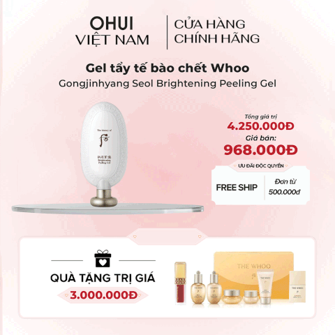 Gel tẩy tế bào chết Whoo Gongjinhyang Seol Brightening Peeling Gel