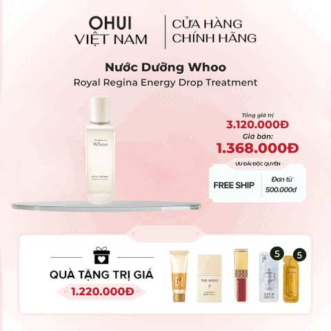 Nước Dưỡng Whoo Royal Regina Energy Drop Treatment