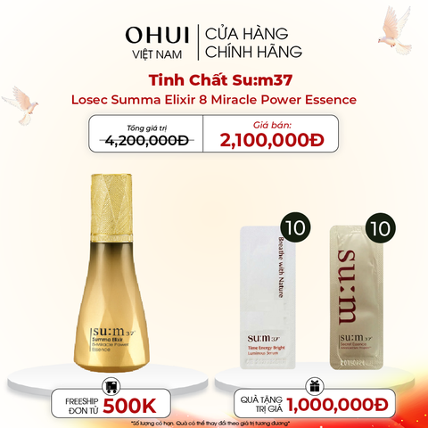 Nước thần Su:m37 Losec Summa Elixir 8 Miracle Power Essence