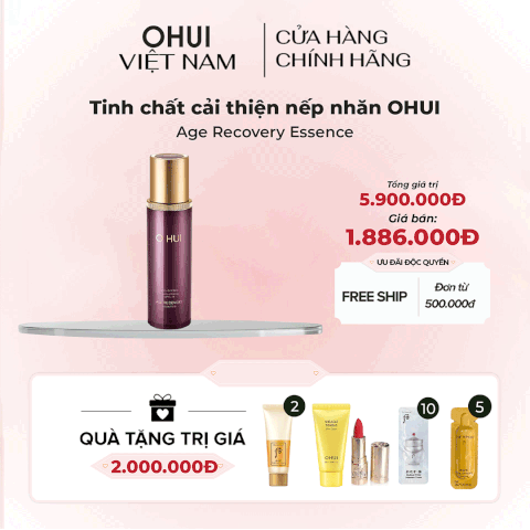 Tinh chất cải thiện nếp nhăn OHUI Age Recovery Essence