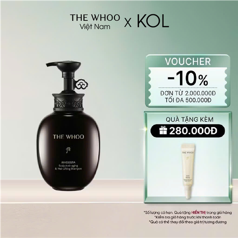 Dầu gội thảo dược Đông y Whoo Spa Scalp Aging Lift Shampoo