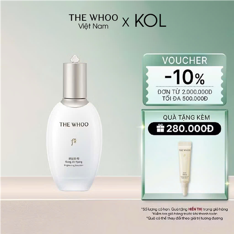 Sữa dưỡng trắng da Whoo Gongjinhyang Seol Brightening Emulsion