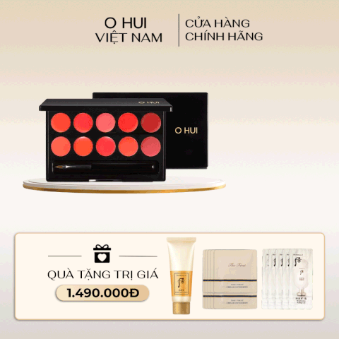Bảng Son 10 Màu Ohui Rouge Real Palette