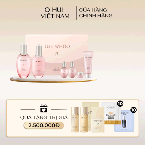 Bộ Dưỡng Ẩm Chống Lão Hóa Whoo Gongjinhyang Soo Vital Hydrating 2pcs