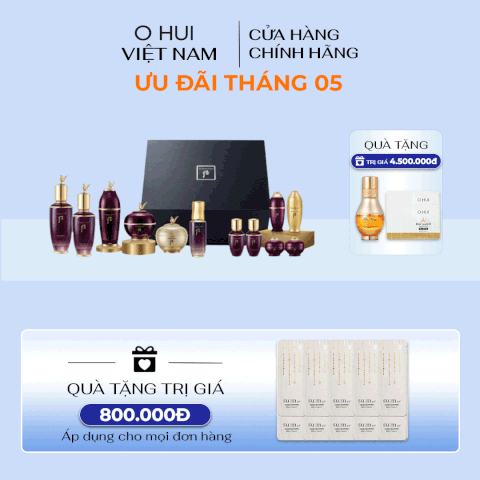 Bộ Dưỡng Da Kiệt Tác Hoàn Lưu Cao Whoo Hwanyu Imperial Youth Heritage Set