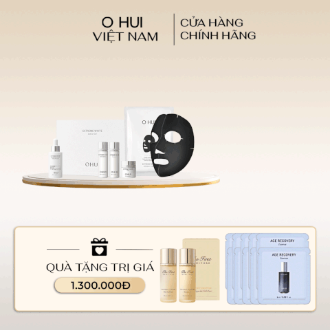 Bộ Dưỡng Da Ohui Extreme White Ampoule Set