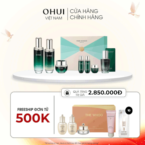 Bộ Dưỡng Da Ohui Prime Advancer 3pcs Special Set