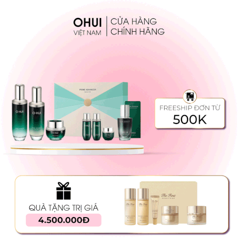 Bộ Dưỡng Da Ohui Prime Advancer 3pcs Special Set