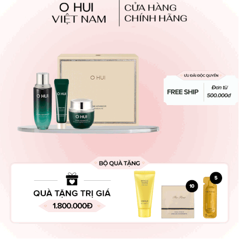 Bộ Dưỡng Da Ohui Prime Advancer 3pcs Special Set