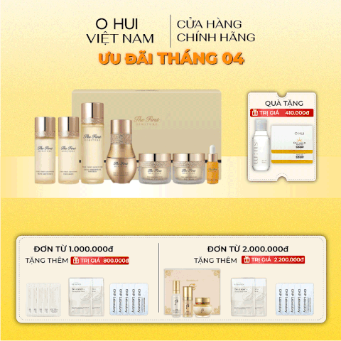 Bộ dưỡng da tái sinh chống lão hóa Ohui The First Mini 7 pcs Bản Mới