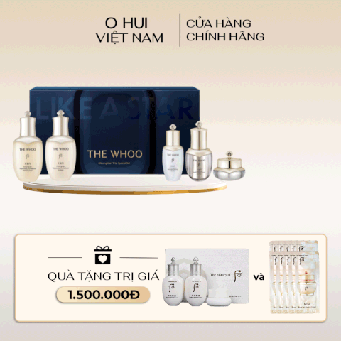 Bộ Dưỡng Da Whoo Cheongidan Pro Radiant Trial Special Set