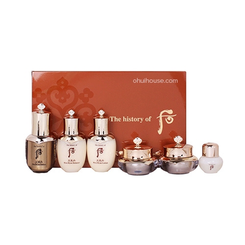 Bộ dưỡng da Whoo Cheongidan Radiant Rejuvenating GWP Set 6pcs