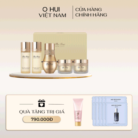 Bộ dưỡng da tái sinh chống lão hóa Ohui The First Mini 7 pcs Bản Mới