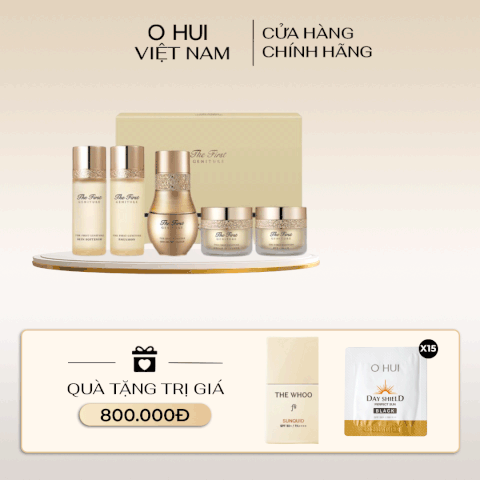 Bộ Dưỡng Trẻ Hóa Da O Hui The First Mini 5 pcs