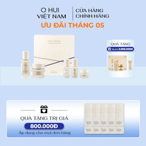 Bộ Dưỡng Whoo Royal Regina Energetic 2pcs Special Set