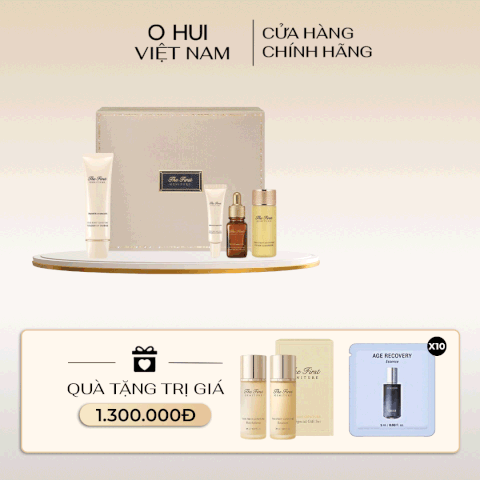 Bộ kem chống nắng dịu da và trẻ hóa Ohui The First Vitamin UV Defense
