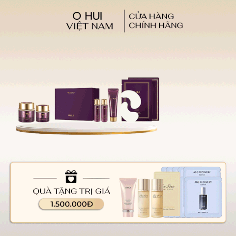 Bộ Kem Dưỡng Cải Thiện Nếp Nhăn Ohui Age Recovery Special Set
