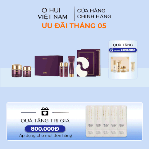 Bộ Kem Dưỡng Cải Thiện Nếp Nhăn Ohui Age Recovery Special Set