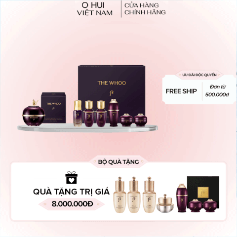 Bộ Kem Mắt Kiệt Tác Hoàn Lưu Cao Whoo Hwanyu Imperial Youth Contour Eye Cream Thế Hệ 5