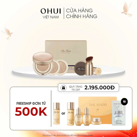 Bộ Phấn Nước Ohui The First Geniture Ampoule Cover Cushion