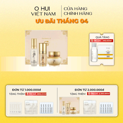 Bộ sản phẩm chống lão hóa Whoo BiChup Anti-Aging Special Gift set 3pcs