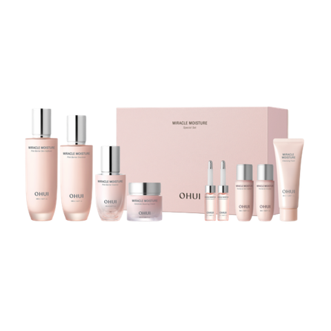 Bộ Dưỡng ẩm Ohui Miracle Moisture 4pcs Special Set