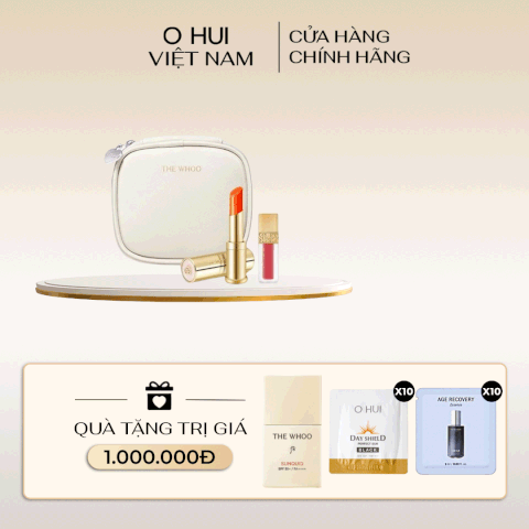Bộ Son Dưỡng Môi Đông Y Whoo Glow Lip Balm Special Set Pink