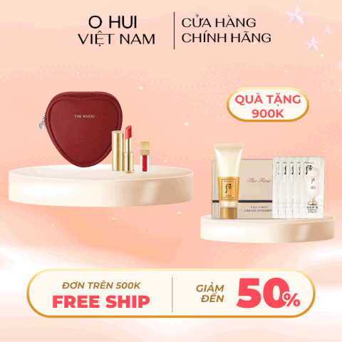 Bộ Son Dưỡng Môi Đông Y Whoo Mi Glow Lip Balm Set