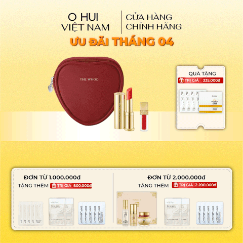 Bộ Son Dưỡng Môi Đông Y Whoo Mi Glow Lip Balm Set