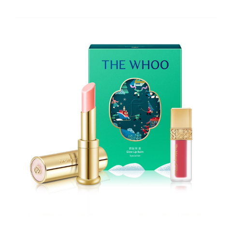 Bộ Son Dưỡng Môi Đông Y Whoo Mi Glow Lip Balm Special Set