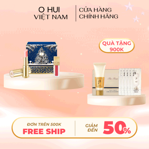 Bộ Son Dưỡng Môi Đông Y Whoo Mi Glow Lip Balm Special Set