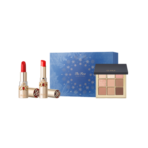 Bộ Son Dưỡng Môi OHUI The First Geniture Lipstick Và Lipbalm Due Set