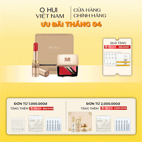 Bộ Son Dưỡng Môi OHUI The First Geniture Lipbalm Red Set