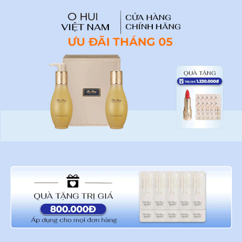 Bộ sữa rửa mặt OHUI The First Geniture Foam Cleanser 2PCS