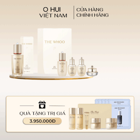 Bộ Tinh Chất Đông Y Whoo Bichup Self Generating Anti-Aging Concentrate Special Set